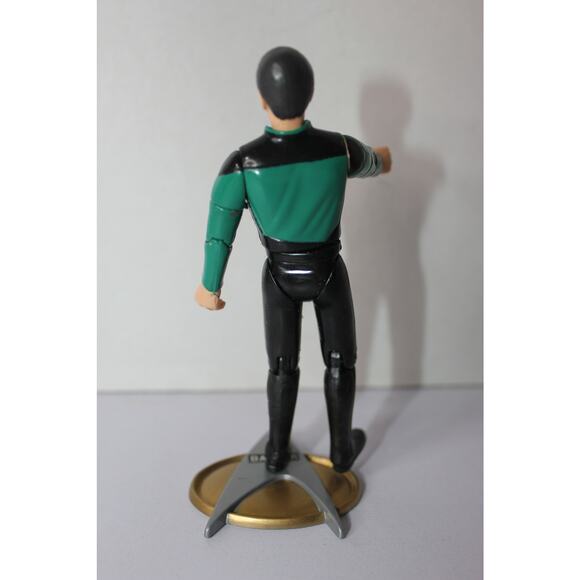 STAR TREK PLAYMATES TOYS 1994 JULIAN BASHIR LOOSE FIGURE (900) - Picture 3 of 3